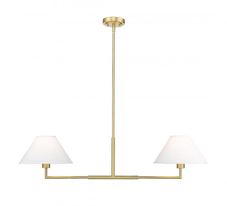 2 Light Chandelier | 744-42L-LG