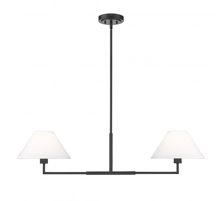 2 Light Chandelier | 744-42L-MB