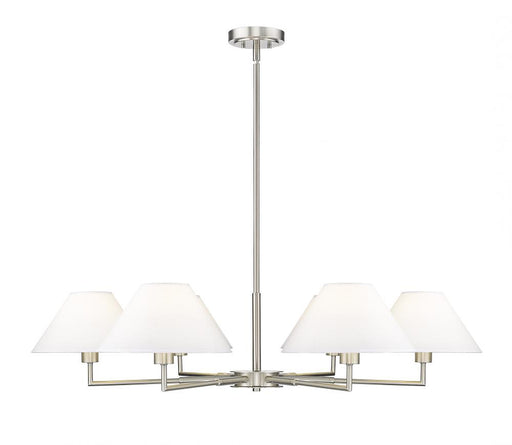 6 Light Chandelier | 744-44R-BN