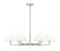 6 Light Chandelier | 744-44R-BN