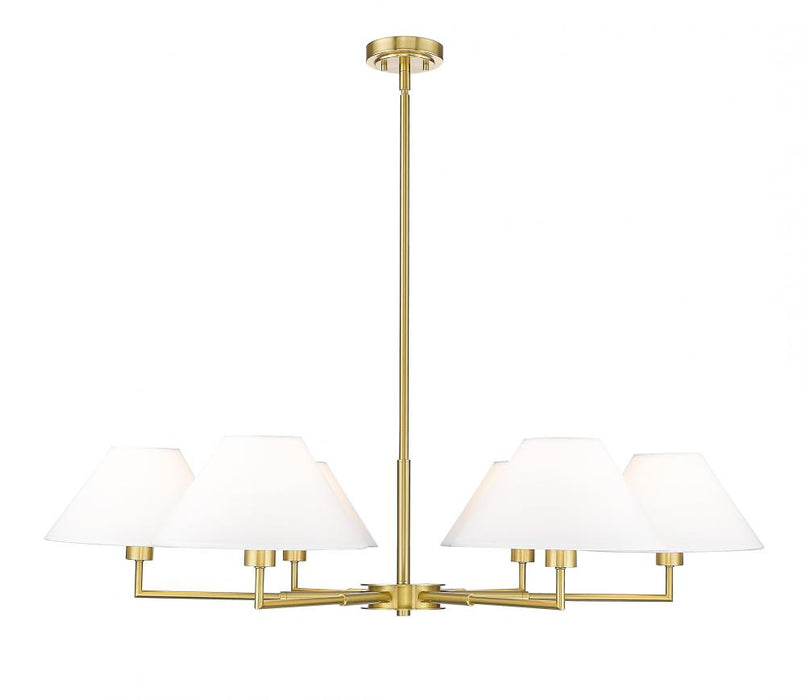 6 Light Chandelier | 744-44R-LG