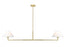 2 Light Chandelier | 744-62L-LG