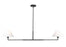 2 Light Chandelier | 744-62L-MB