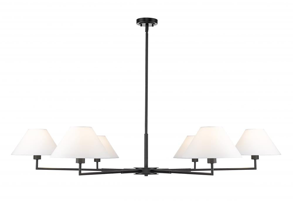 6 Light Chandelier | 744-63R-MB