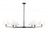 6 Light Chandelier | 744-63R-MB