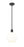 1 Light Pendant | 7500P10-MB