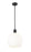 1 Light Pendant | 7500P14-MB