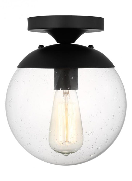 Visual Comfort & Co. Studio Collection Extra Large One Light Pendant with Clear Seeded Glass