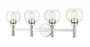 4 Light Vanity | 7502-4V-CH