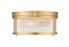 2 Light Flush Mount | 7504FR13-MGLD