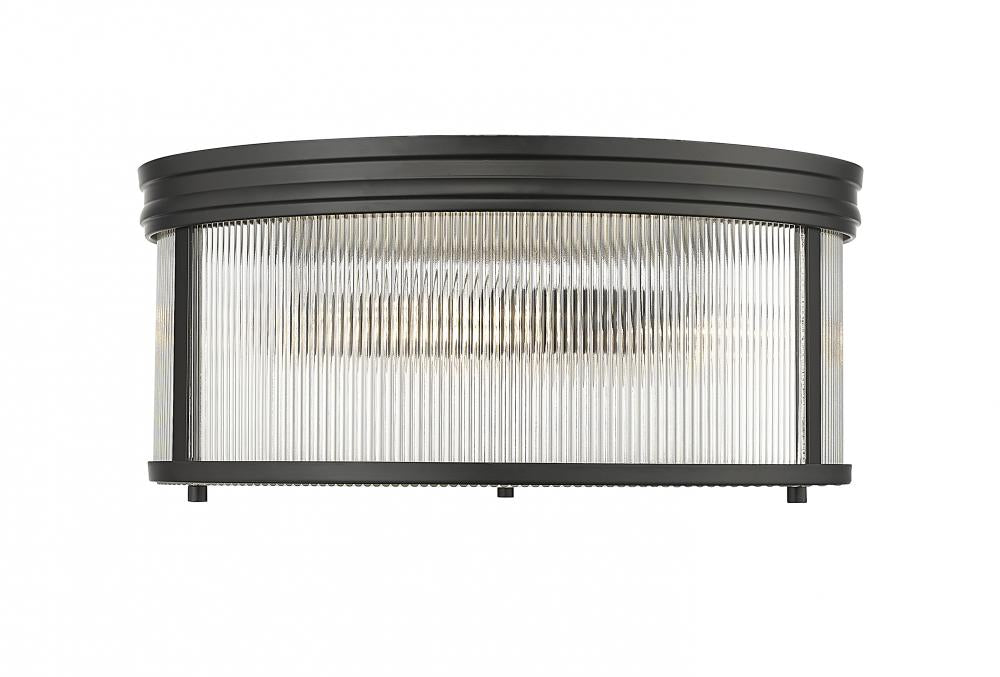 4 Light Flush Mount | 7504FR18-MB