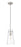 1 Light Pendant | 7508P-BN