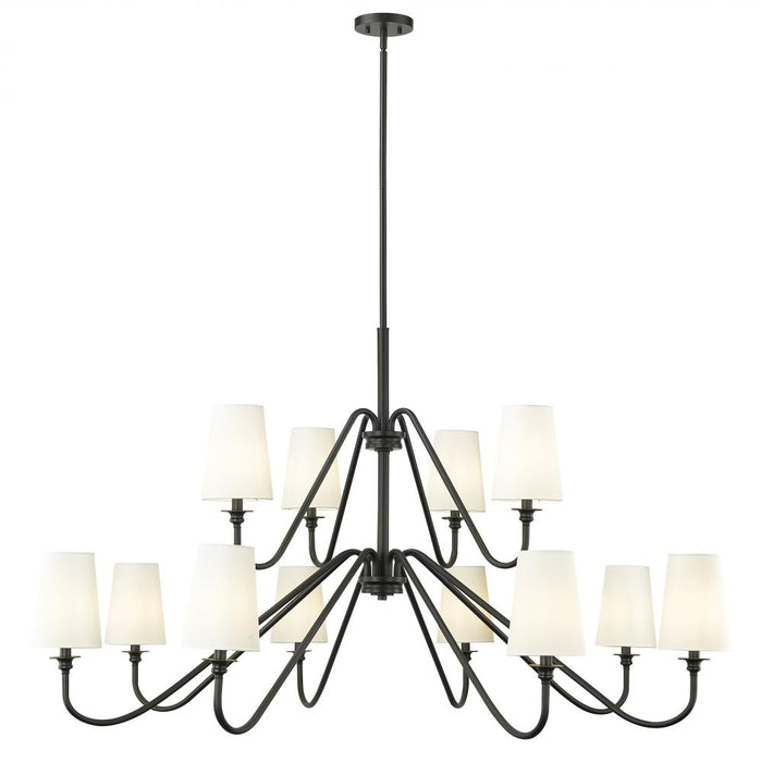 12 Light Chandelier | 7509-12-60MB