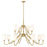 12 Light Chandelier | 7509-12-60MGLD