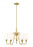 5 Light Chandelier | 7509-5-26MGLD