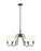 6 Light Chandelier | 7509-6-32MB