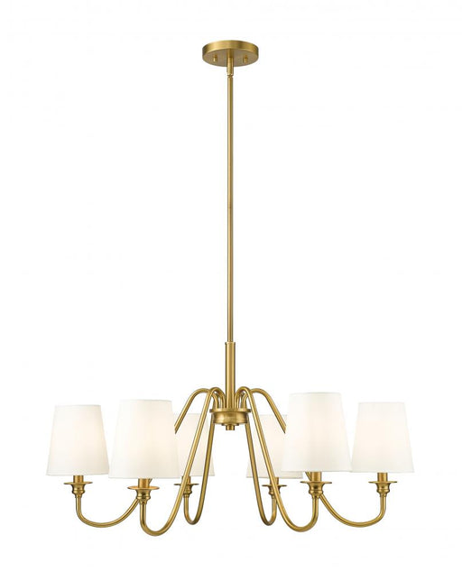 6 Light Chandelier | 7509-6-32MGLD