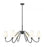 6 Light Chandelier | 7509-6-46MB