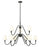 9 Light Chandelier | 7509-9-46MB