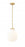 1 Light Pendant | 7510P10-MGLD