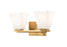2 Light Vanity | 7514-2V-MGLD