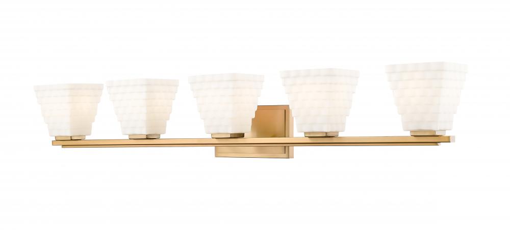 5 Light Vanity | 7514-5V-MGLD