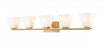 5 Light Vanity | 7514-5V-MGLD