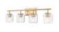 4 Light Vanity | 7515-4V-MGLD