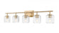 5 Light Vanity | 7515-5V-MGLD