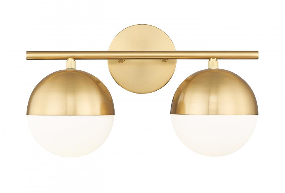 2 Light Vanity | 7517-2V-MGLD