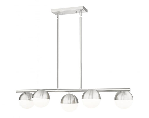 5 Light Linear Chandelier | 7517-5L-BN