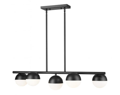5 Light Linear Chandelier | 7517-5L-MB