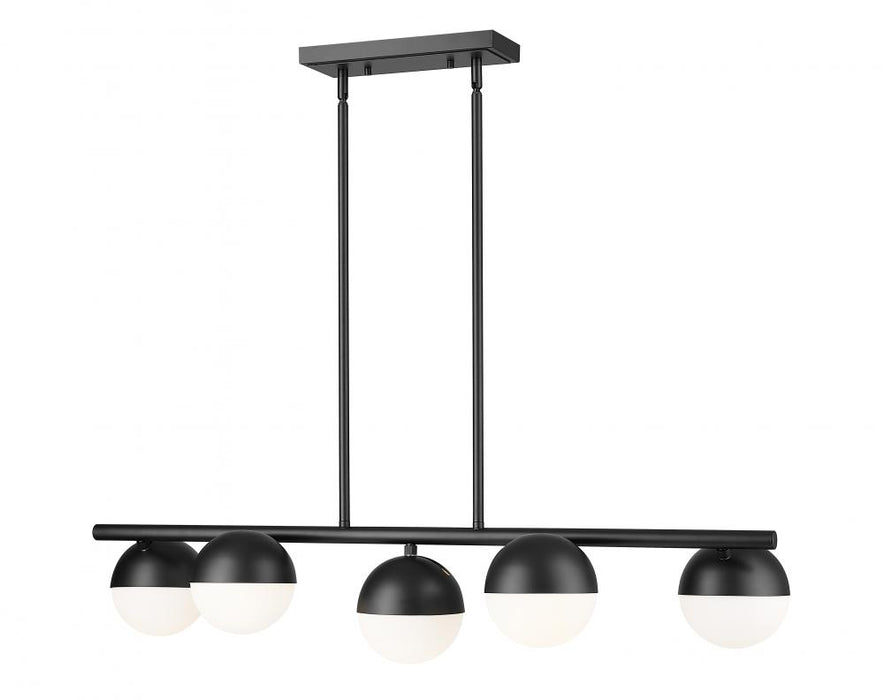 5 Light Linear Chandelier | 7517-5L-MB