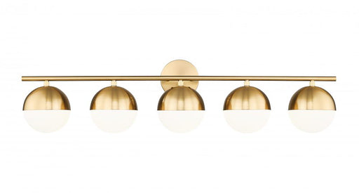 5 Light Vanity | 7517-5V-MGLD