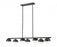 7 Light Linear Chandelier | 7517-7L-MB
