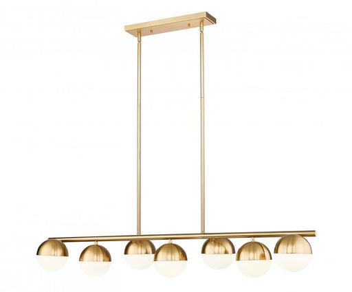 7 Light Linear Chandelier | 7517-7L-MGLD
