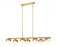 7 Light Linear Chandelier | 7517-7L-MGLD