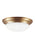 Three Light Ceiling Flush Mount | 75436-848