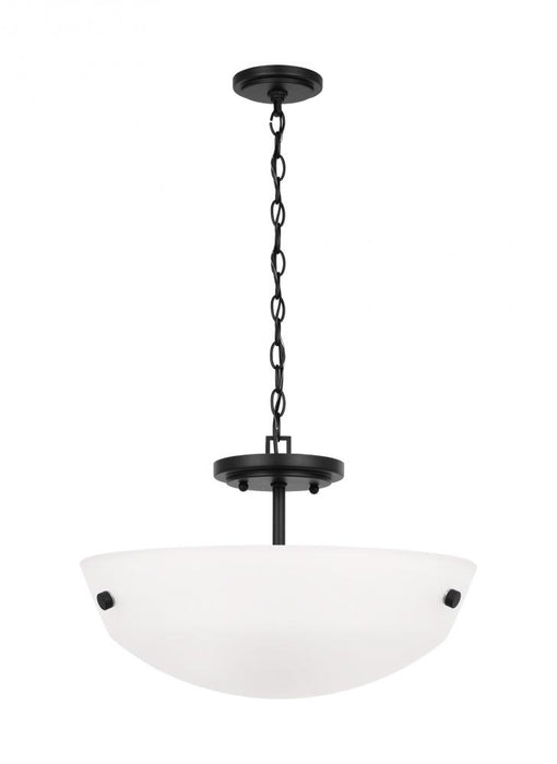 Generation Lighting Kerrville Two Light Semi-Flush Convertible Pendant