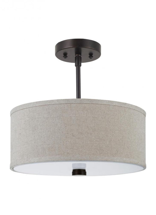 Visual Comfort & Co. Studio Collection Dayna Shade Pendants contemporary 2-light indoor dimmable flush or semi-flush convertible ceiling mo
