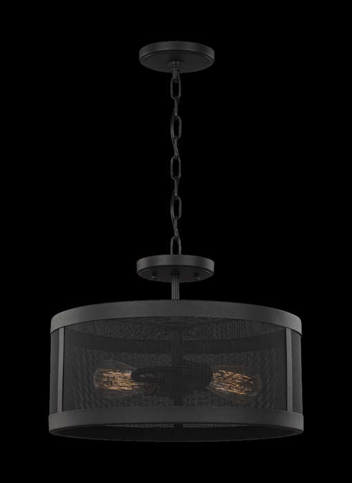 Gereon Two Light Semi-flush Convertible Pendant | 7728502-12