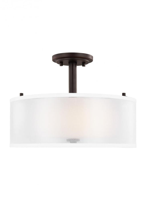 Elmwood Park Two Light Semi-flush Mount | 7737302EN3-710