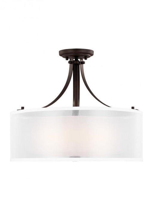Elmwood Park Three Light Semi-flush Mount | 7737303EN3-710