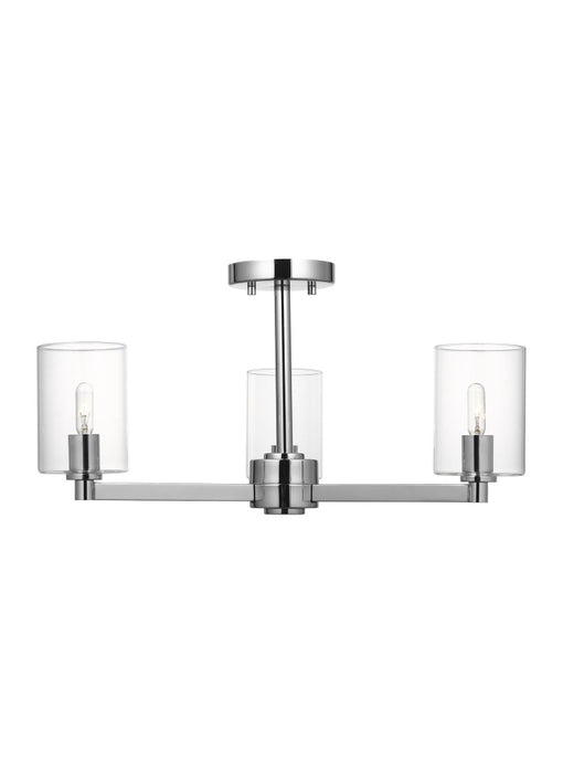 Fullton Three Light Semi-flush Mount | 7764203C-05