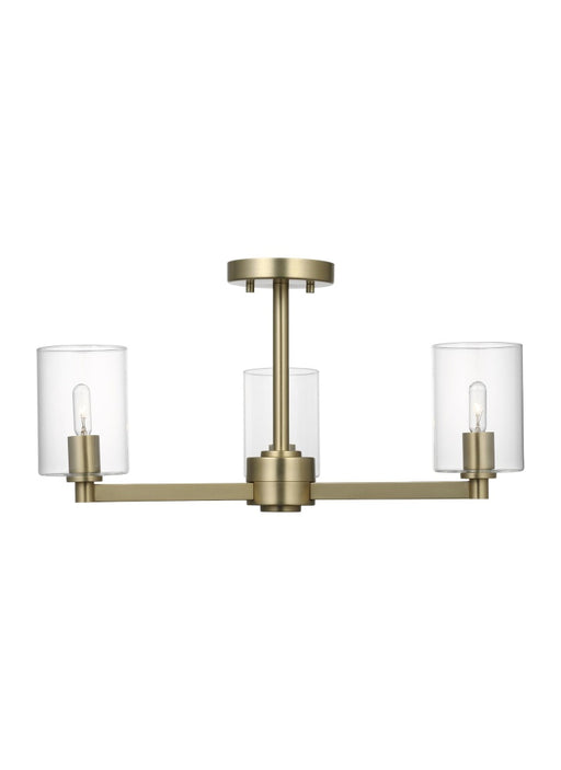 Fullton Three Light Semi-flush Mount | 7764203C-848