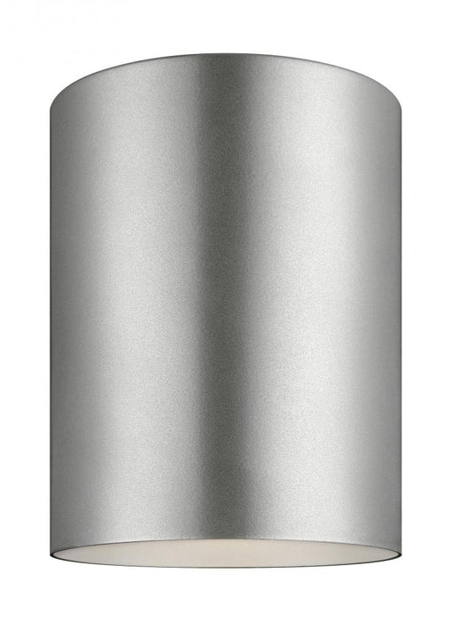 Outdoor Cylinders One Light Outdoor Ceiling Flush Mount | 7813801-753