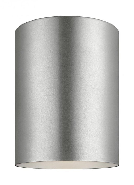 Outdoor Cylinders One Light Outdoor Ceiling Flush Mount | 7813801-753