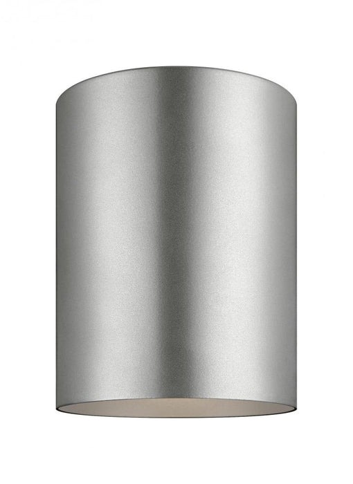 Visual Comfort & Co. Studio Collection Outdoor Cylinders Small LED Ceiling Flush Mount
