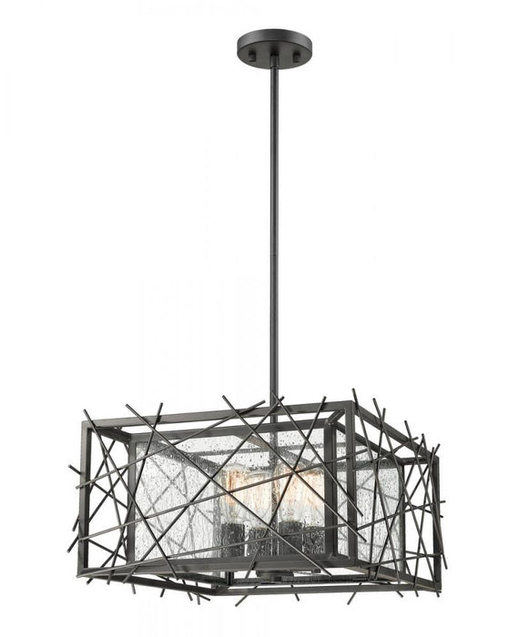 4 Light Chandelier | 8000-18BRZ