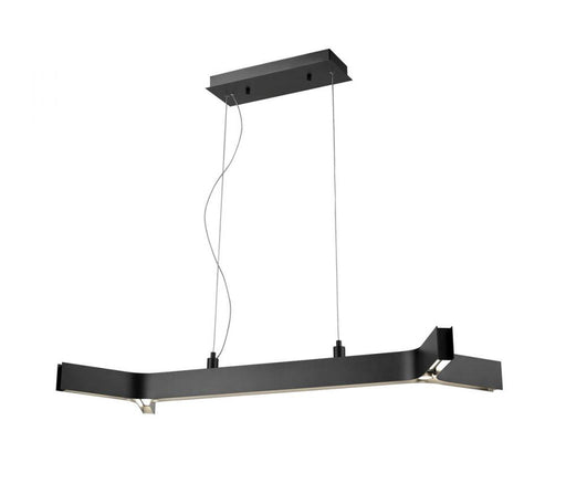 1 Light Linear Chandelier | 8002-42MB-LED